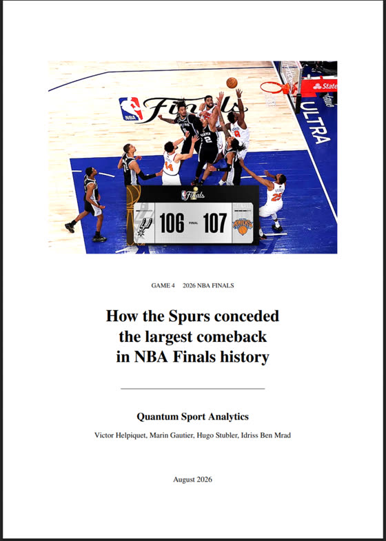 Cover of the NBA Finals game 4 report
